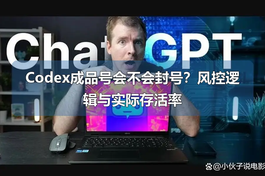 Codex成品号会不会封号?风控逻辑与实际存活率