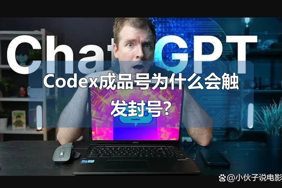 Codex成品号为什么会触发封号?